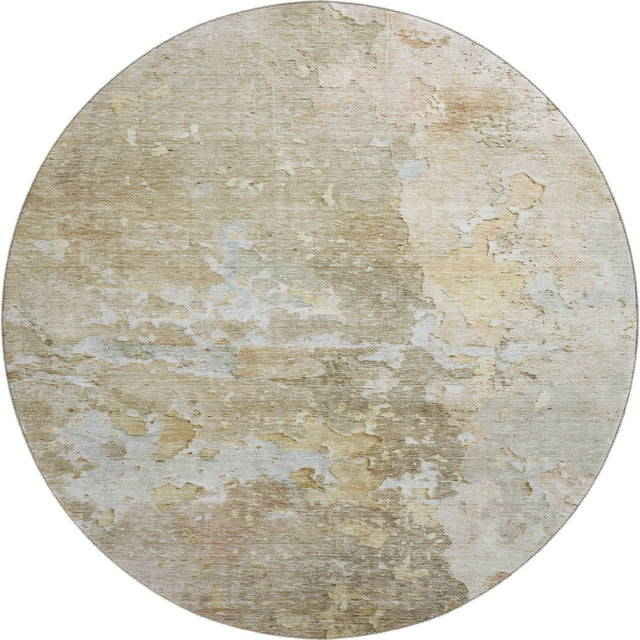 Dalyn Ravenna RN3 Khaki Rug round rug