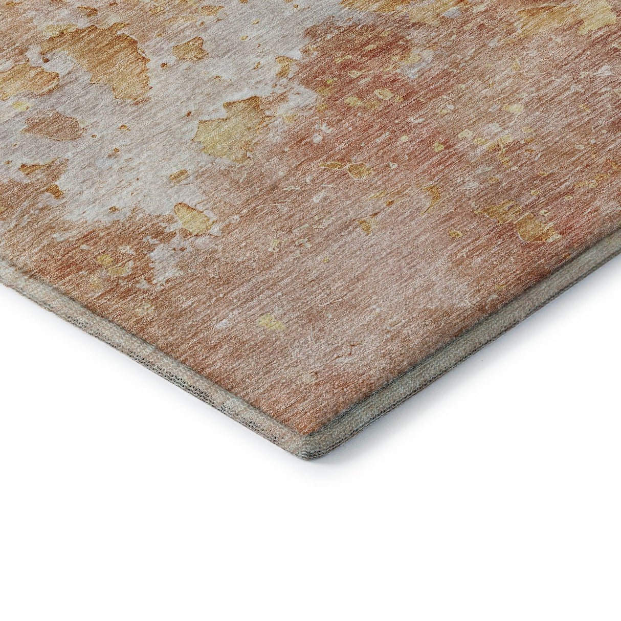 Dalyn Ravenna RN3 Salmon Rug corner detail