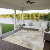 Dalyn Ravenna RN4 Beige Rug outdoor lifestyle image