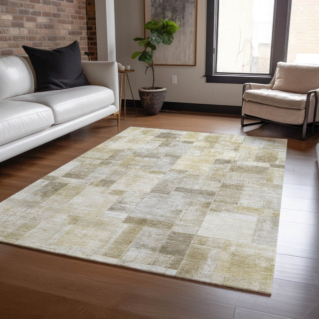Dalyn Ravenna RN4 Beige Rug shown in a room