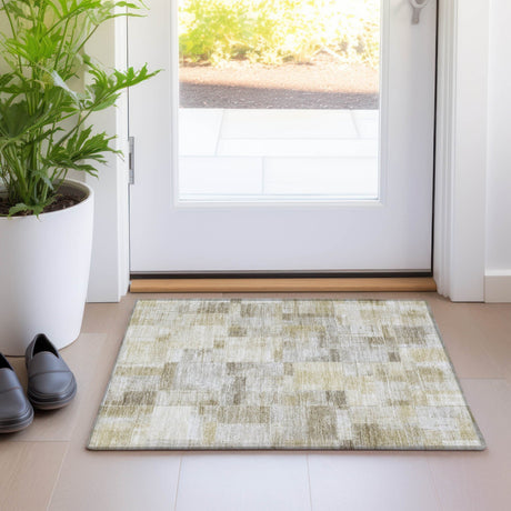 Dalyn Ravenna RN4 Beige Rug shown in a room