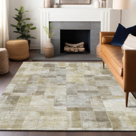 Dalyn Ravenna RN4 Beige Rug shown in a room