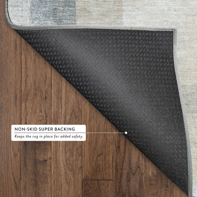 Dalyn Ravenna RN4 Denim Rug backing detail