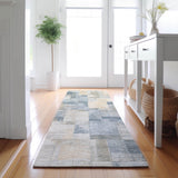 Dalyn Ravenna RN4 Denim Rug shown in a room