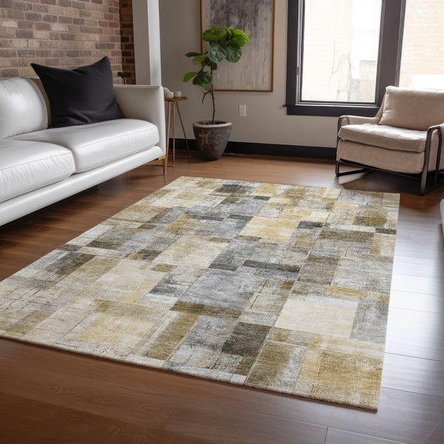 Dalyn Ravenna RN4 Granite Rug shown in a room