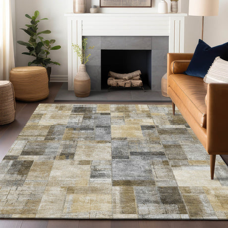 Dalyn Ravenna RN4 Granite Rug shown in a room