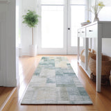 Dalyn Ravenna RN4 Seafoam Rug shown in a room