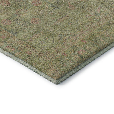 Dalyn Ravenna RN5 Aloe Rug corner detail