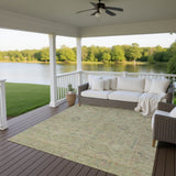 Dalyn Ravenna RN5 Aloe Rug outdoor lifestyle image