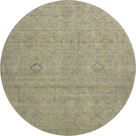 Dalyn Ravenna RN5 Aloe Rug round rug