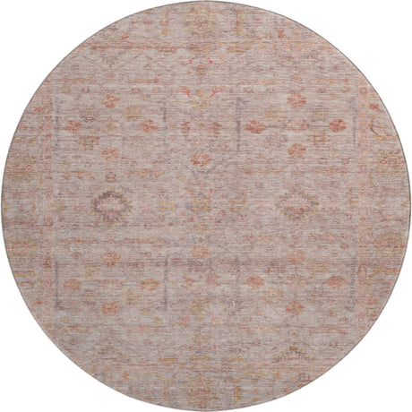 Dalyn Ravenna RN5 Coral Rug round rug
