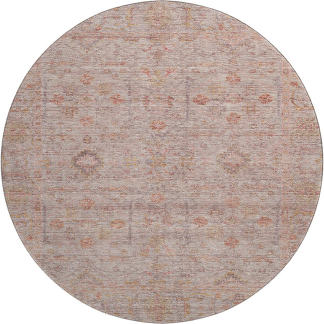 Dalyn Ravenna RN5 Coral Rug round rug