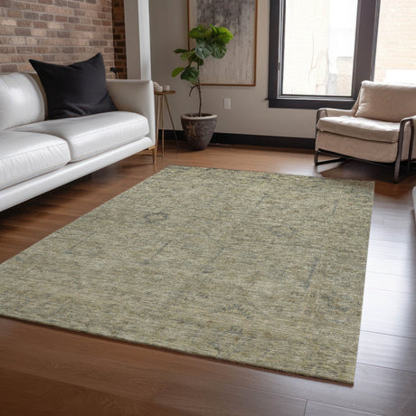 Dalyn Ravenna RN5 Khaki Rug shown in a room