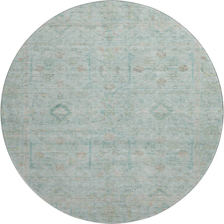 Dalyn Ravenna RN5 Sky Rug round rug