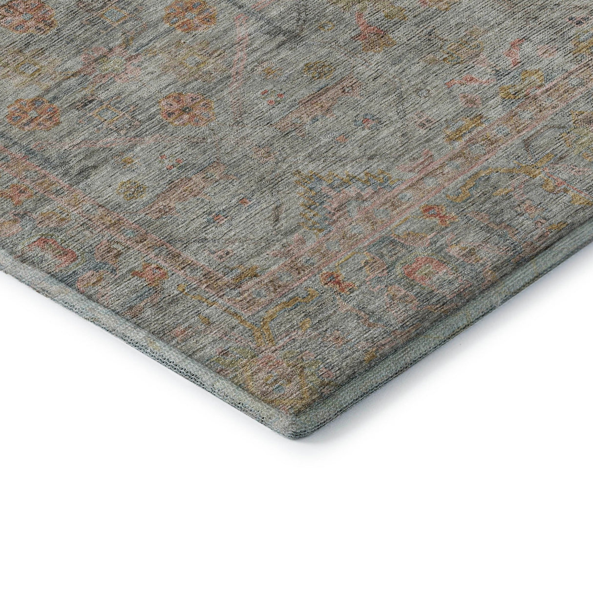 Dalyn Ravenna RN5 Taupe Rug corner detail