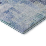 Dalyn Ravenna RN6 Blue Rug corner detail