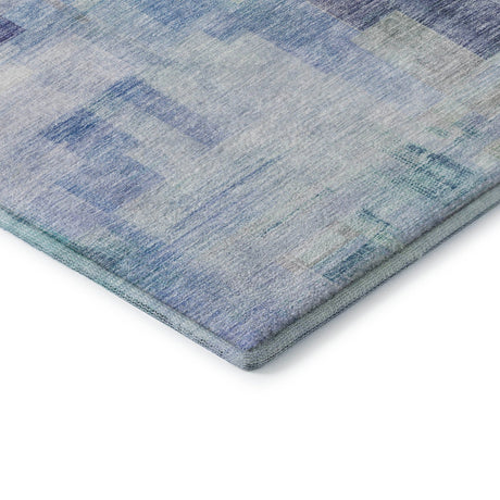 Dalyn Ravenna RN6 Blue Rug corner detail
