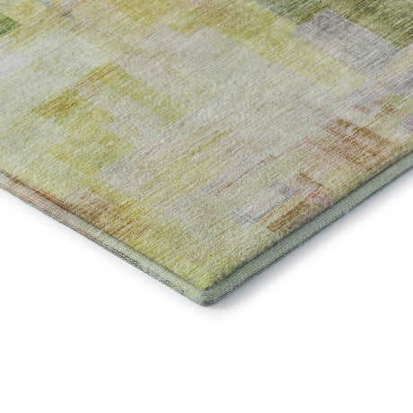 Dalyn Ravenna RN6 Green Rug corner detail