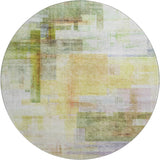 Dalyn Ravenna RN6 Green Rug round rug