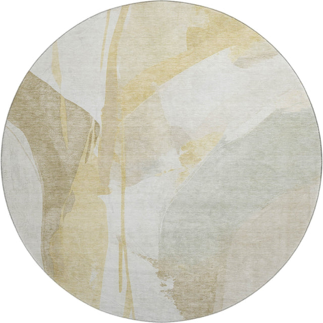 Dalyn Ravenna RN7 Beige Rug round rug