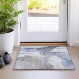Dalyn Ravenna RN7 Denim Rug shown in a room