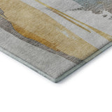 Dalyn Ravenna RN7 Gold Rug corner detail