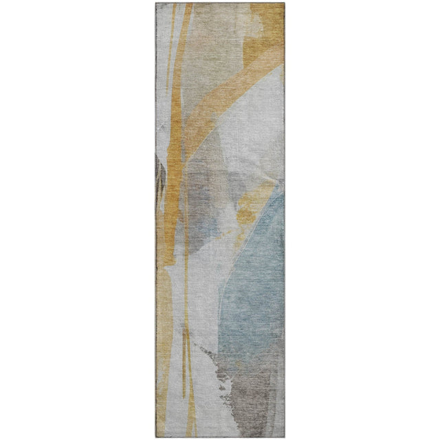 Dalyn Ravenna RN7 Gold Rug runner rug