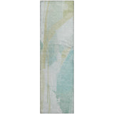 Dalyn Ravenna RN7 Teal Rug runner rug