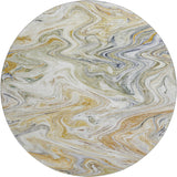 Dalyn Ravenna RN8 Linen Rug round rug