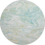 Dalyn Ravenna RN8 Sky Rug round rug