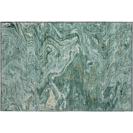 Dalyn Ravenna RN8 Teal Rug rectangular rug