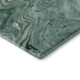 Dalyn Ravenna RN8 Teal Rug corner detail