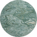 Dalyn Ravenna RN8 Teal Rug round rug