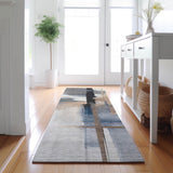 Dalyn Ravenna RN9 Blue Rug shown in a room