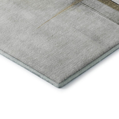 Dalyn Ravenna RN9 Gray Rug corner detail