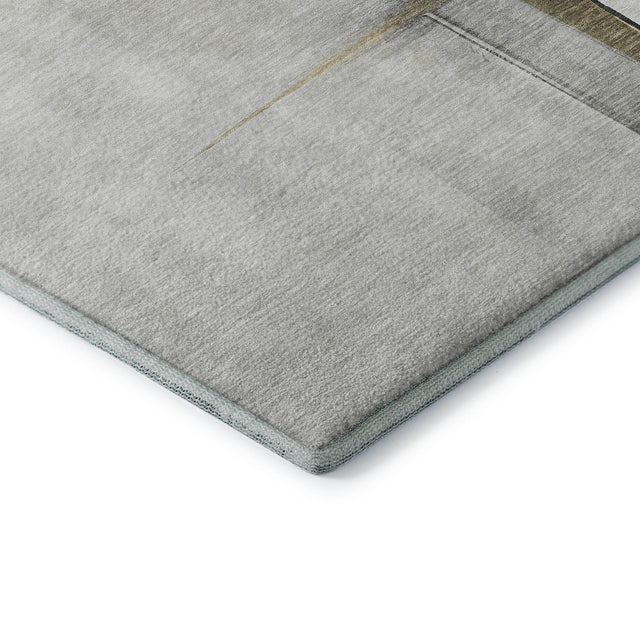 Dalyn Ravenna RN9 Gray Rug corner detail