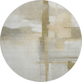 Dalyn Ravenna RN9 Putty Rug round rug