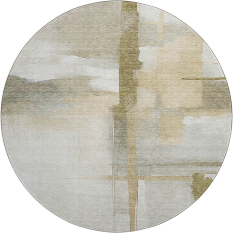 Dalyn Ravenna RN9 Putty Rug round rug