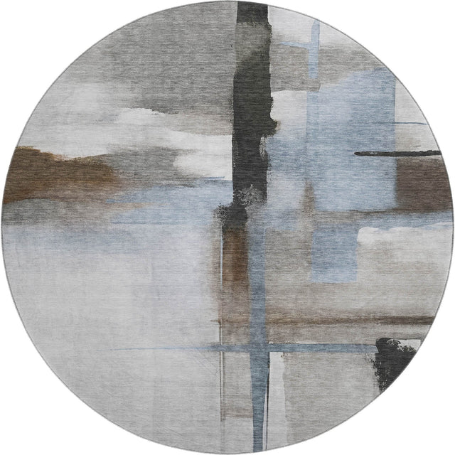 Dalyn Ravenna RN9 Taupe Rug round rug