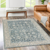 Dalyn Regal RG3 Machine Made Traditional Blue Rug