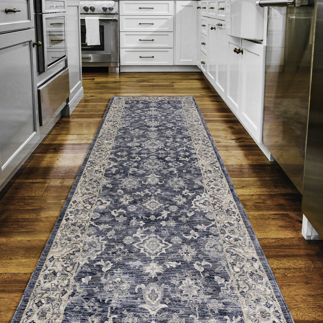 Dalyn Regal RG3 Machine Made Traditional Blue Rug