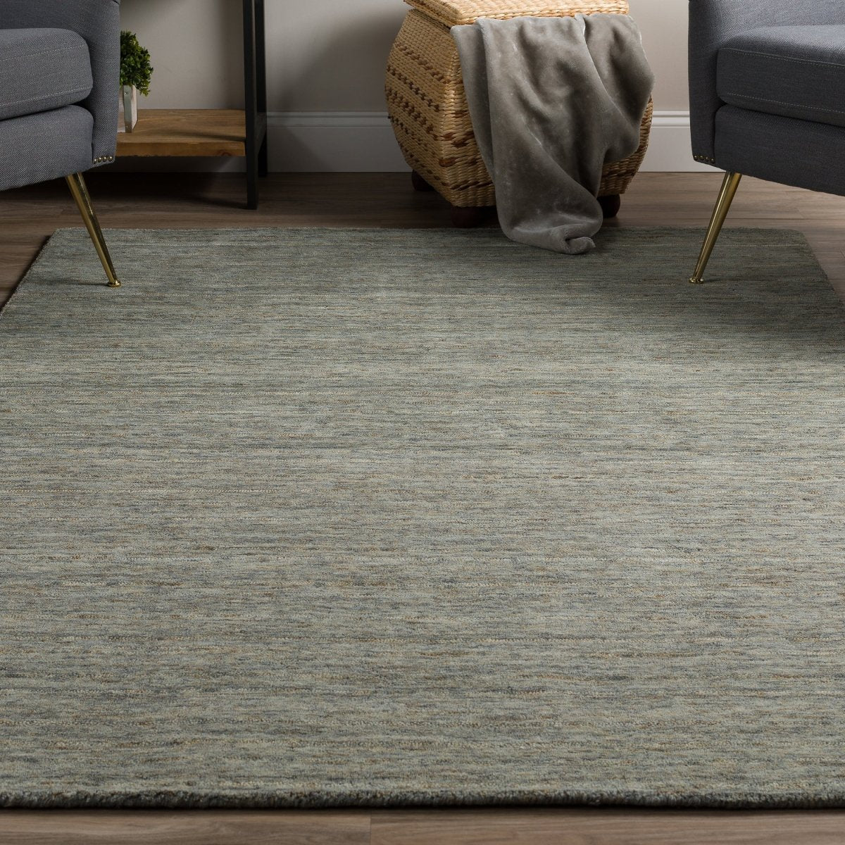 Dalyn Reya Ry7 Carbon Rug.
