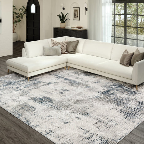 Dalyn Rhodes Rr1 Gray Rug.