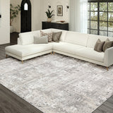 Dalyn Rhodes Rr3 Silver Rug.