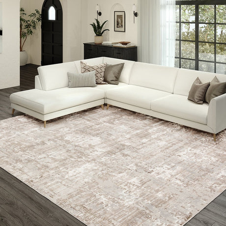 Dalyn Rhodes Rr3 Taupe Rug.