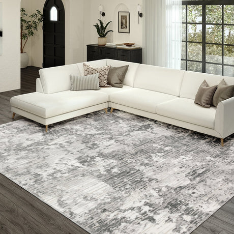 Dalyn Rhodes Rr4 Gray Rug.