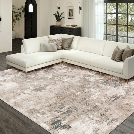 Dalyn Rhodes Rr4 Taupe Rug.