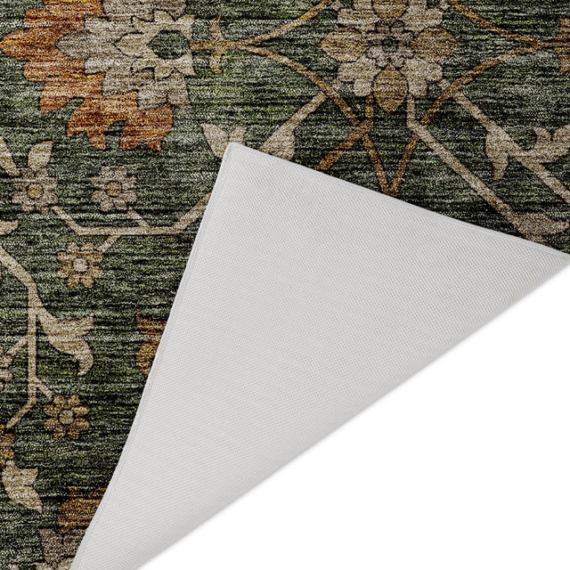 Dalyn Silk Road SR1 Basil Rug backing detail