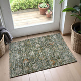 Dalyn Silk Road SR1 Basil Rug shown in a room