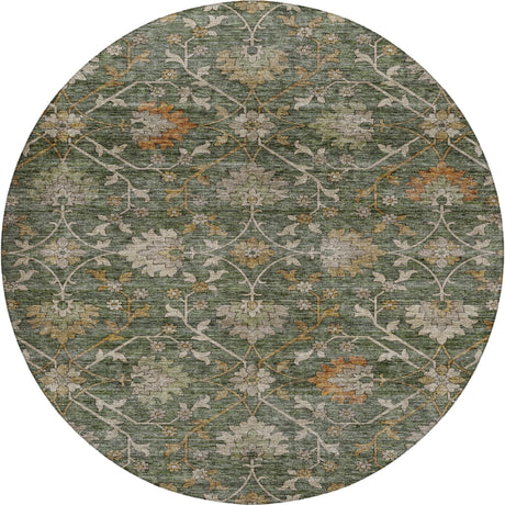 Dalyn Silk Road SR1 Basil Rug round rug